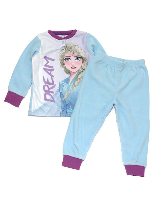 Disney Pijama pentru copii De iarnă Fleece Blue Frozen