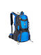 Militärischer Wander-Rucksack Leicht 4 Seitentaschen 50 Liter Blau Grau