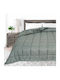 Astron Italy Комбинирано одеяло Единично 160x220бр Сив 350 г/м²Gsm