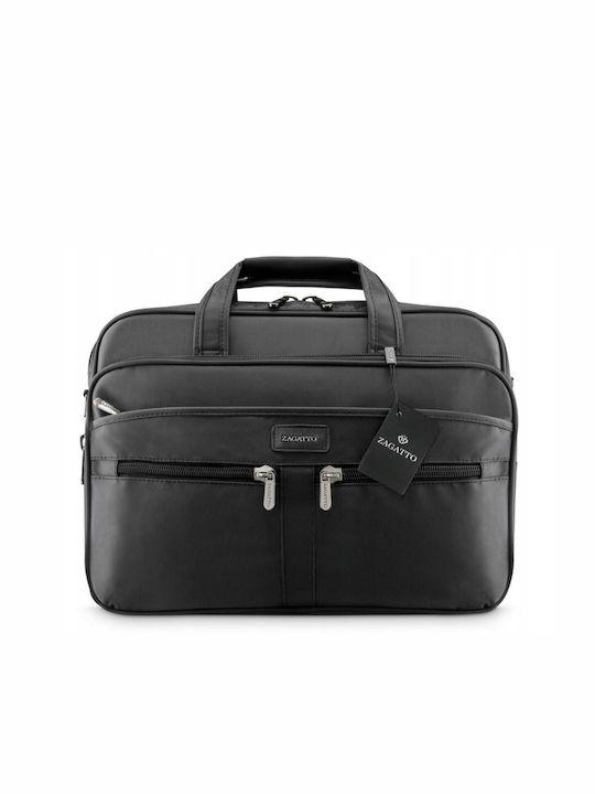 Zagatto Τσάντα για Laptop 15.6" σε Μαύρο χρώμα ZG102