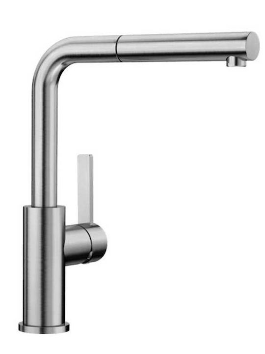 Blanco Baterie de Bucătărie Bancă Inox Argintie