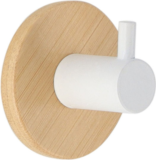 Atmosphera Haken Badezimmer Einzeln Schrauben ​4.3x4.5cm Weißes