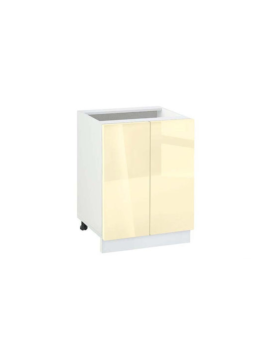 Νο 602 Bodenstehender Schrank Ivory 60x52x82cm
