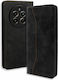 Bodycell Book Piele artificială / Piele Negru (Realme 12)