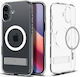 Spigen Ultra Hybrid S MagFit Umschlag Rückseite Kunststoff / Silikon Crystal Clear (iPhone 16)