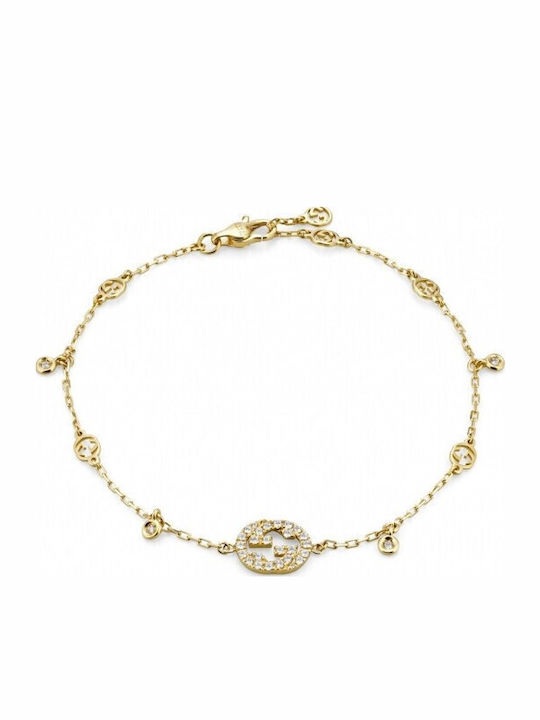 Gucci Damen Armband aus Gold 18K mit Diamant