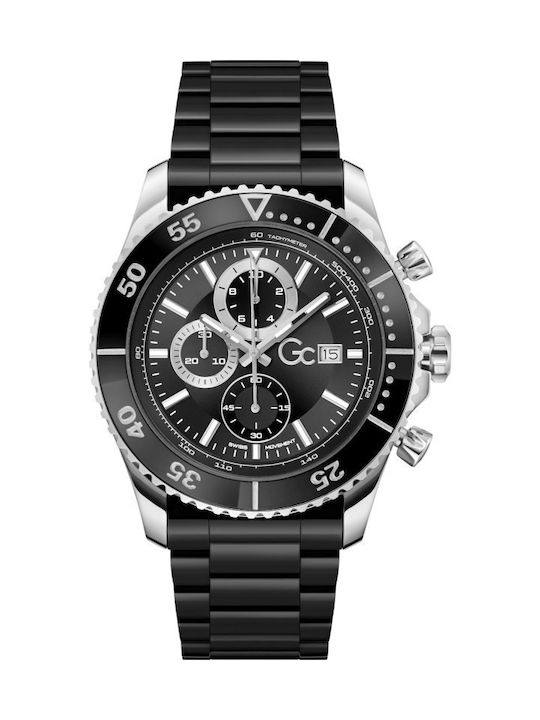 GC Watches Ρολόι Μπαταρίας με Μεταλλικό Μπρασελέ