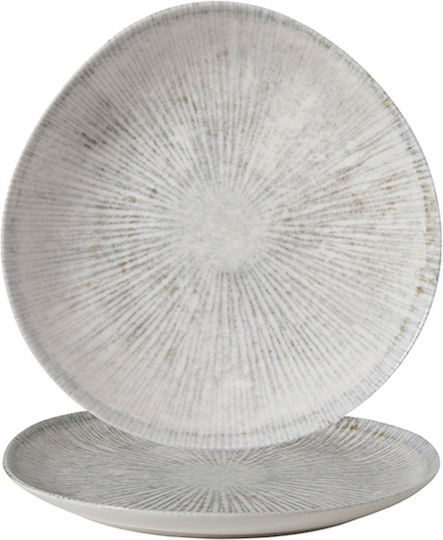 Güral Porselen Plate Shallow made of Porcelain White with Diameter 20cm