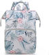 ecarla Wickeltasche-Wickelrucksack Weiß