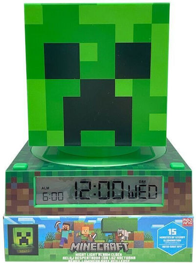 Kids Licensing Desktop Clock Minecraft