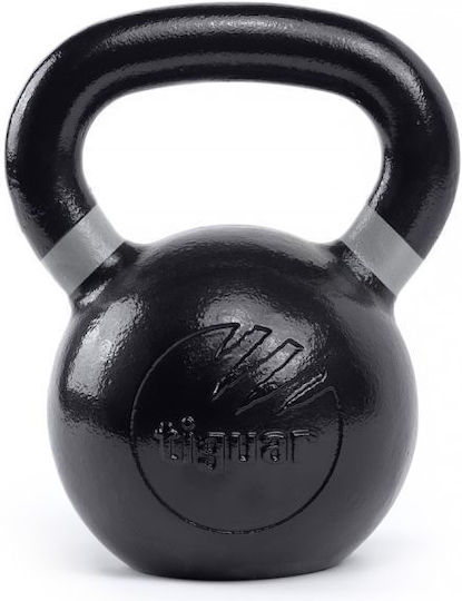 Tiguar Raw V2 Kettlebell din Fontă 20kg Negru