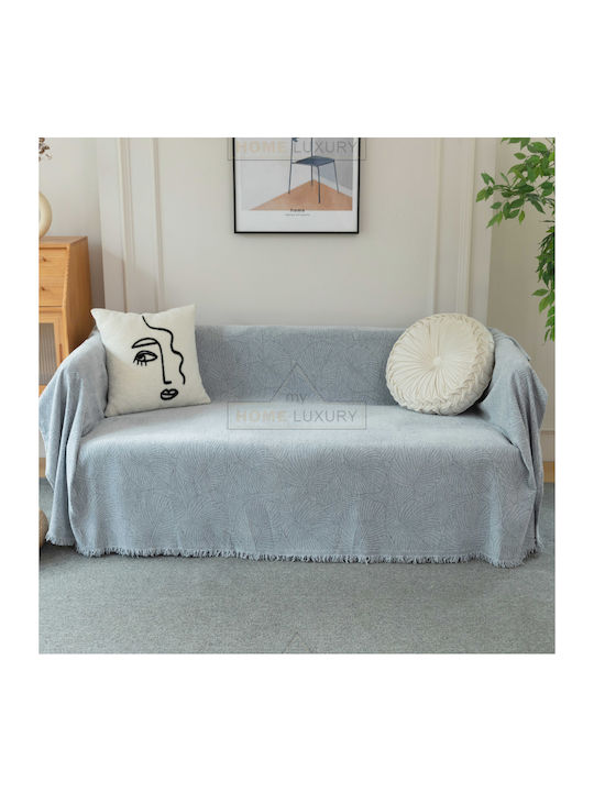 My Home Luxury Bolivia Three-Seater Sofa Throw ...