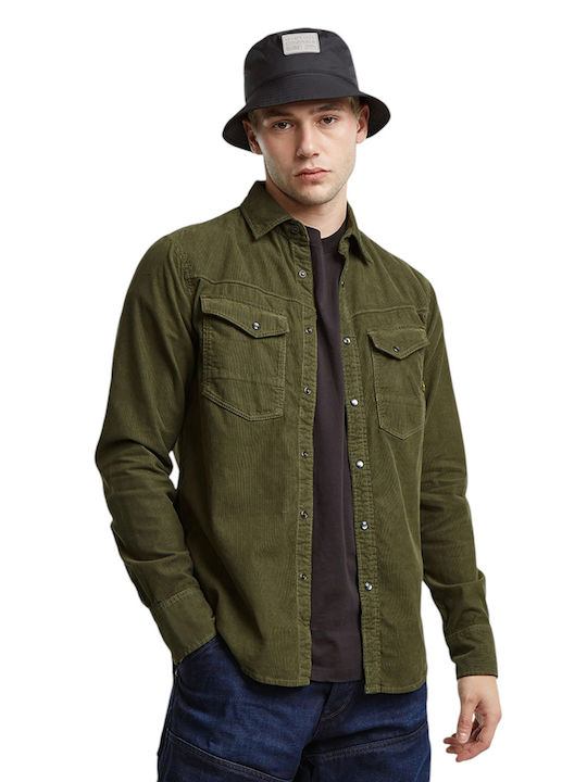 G-Star Raw Dakota Langärmlig Hemd Khaki