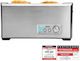 Gastroback Pro 4S Φρυγανιέρα 4 Θέσεων 1500W Inox