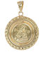 Tasoulis Jewellery Collection Μενταγιόν Παιδικό Φυλαχτό με την Παναγία από Χρυσό 9K 9K525-2SPA