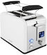 Gerlach Toaster 2 Schlitze 1100W Weiß