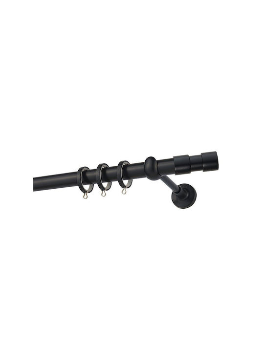 Zogometal Metallisch Vorhangstange Color More Einfach 160cm Charcoal