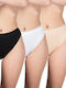 Γυναικεία Slip 3Pack Μαύρα