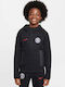 Athletic Kids Cardigan Cotton with Hood Black Paris Saint-germain Tech