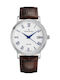 Claude Bernard Classic Ανδρικό Ρολόι Μπαταρίας με Καφέ Δερμάτινο Λουράκι