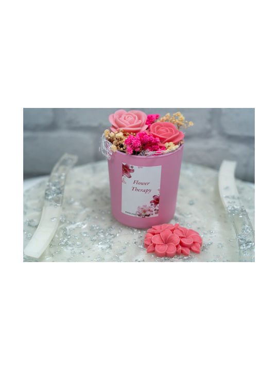 Soy Candle Pink 1pcs