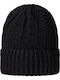 Beanie Unisex Beanie Knitted in Black color
