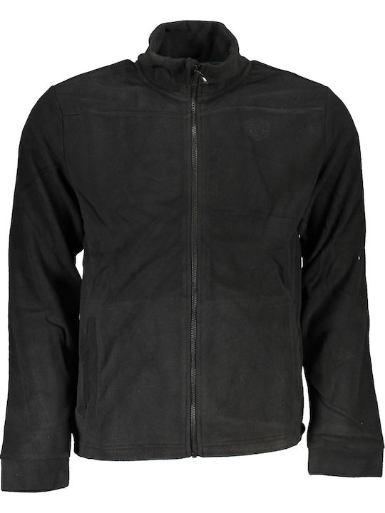 Gian Marco Venturi Herren Fleecejacke Schwarz