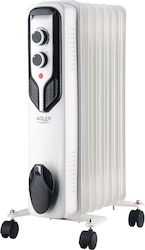Adler Radiator cu ulei cu 7 Elemente 1500W Adler Radiator cu ulei cu 7 Elemente 1500W