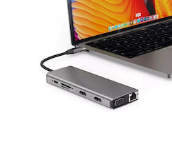 Roger USB-C Docking Station with HDMI 4K PD Ethernet (89-RO-MST-12IN1-LITE) Roger USB-C Docking Station with HDMI 4K PD Ethernet (89-RO-MST-12IN1-LITE)