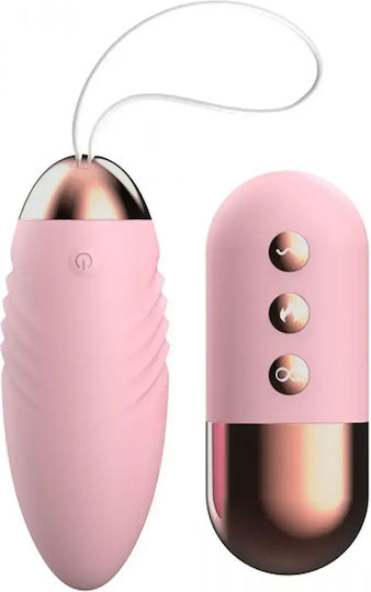 Mokko Toys Mini Vibrator Egg with Remote Control 8cm Pink