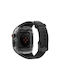 Wiwu Λουράκι Ανοξείδωτο Ατσάλι Μαύρο (Apple Watch 42/44/45mm/Ultra 49mm)