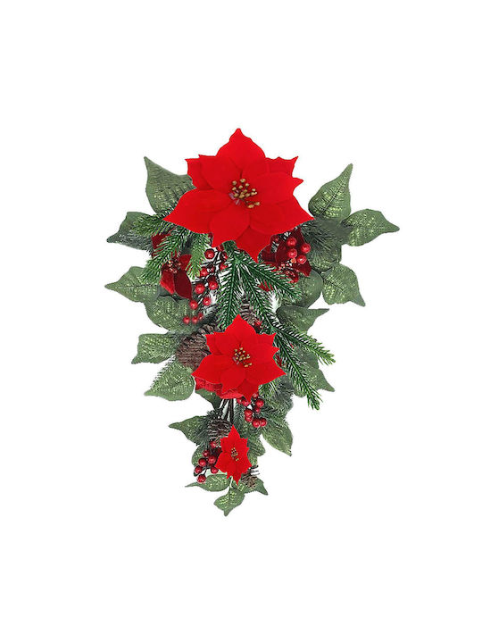 XMASfest Χριστουγεννιάτικο Διακοσμητικό Αλεξανδρινό Μήκους 72εκ.