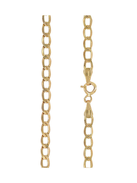 Tasoulis Jewellery Collection Χρυσή Αλυσίδα Χειρός 14Κ