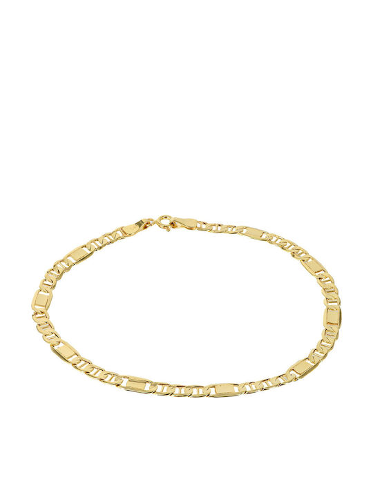 Tasoulis Jewellery Collection Χρυσή Αλυσίδα Χειρός 14Κ