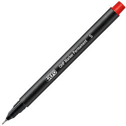 Μαρκαδόρος Διαφανειών +efo P-620 S 0.4mm Κόκκινο