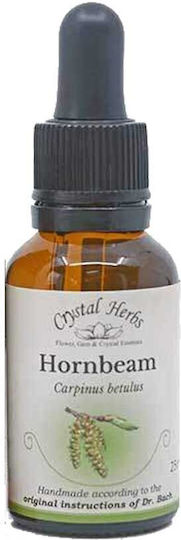 Crystal Herbs Καρπίνος (hornbeam) Blütenessenzen 25ml 1Stück
