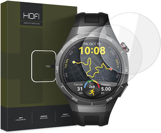 Hofi Glass Pro+ Gehärtetes Glas für das Huawei Watch GT 5 Pro 46 mm 2Stück
