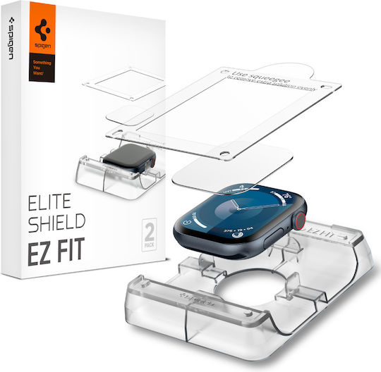 Spigen EZ Fit Защитен екран за Apple Watch 10 (42 мм) 2бр AFL08580