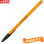 +Efo Stift Orange mit Schwarz Tinte