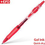 +εfo Pen Gel Red with Red Ink