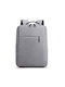 Unisex Solid Gray Backpack 5499