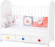 Amek Toys Пълни Люлка Стайна Mouse Ballet 30x180см