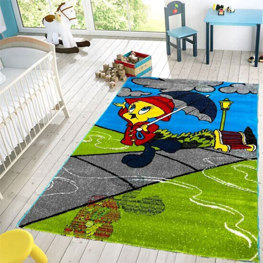 SpitiBazaar Kids Rug Multicolor 133x190cm