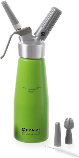 Kurt Scheller Green Whipped Cream Dispenser 0.5 L Hendi 975879
