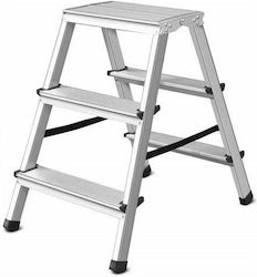 Awtools Step Ladders 3 Steps 125kg