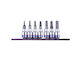 King Tony Chei tubulare cu Vârfuri Torx și Patrat de Prindere 1/2'' Set 7buc