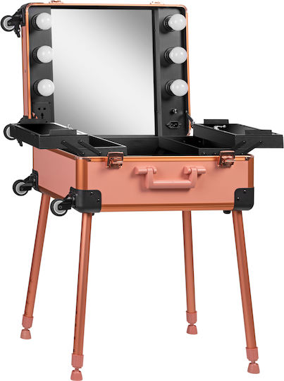 Tragbare Arbeitsstation T-27 Roségold