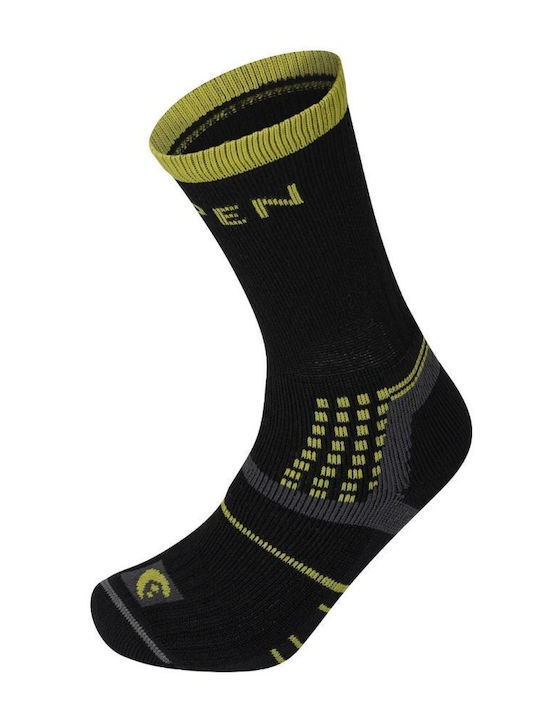 Lorpen T3 Midweight Hiker Eco Trekking Κάλτσες Μαύρες 1 Ζεύγος