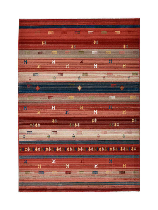 Polcarpet Oriental Kazak 724 Modern Bedroom Rugs Set Bordo Rose orientalkazak724bordo170 3pcs