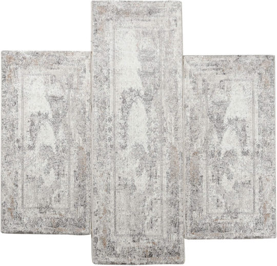 Polcarpet Merry Venice 424 Schlafzimmer-Teppichsets Modern Farben Vison Gold 3 Stück